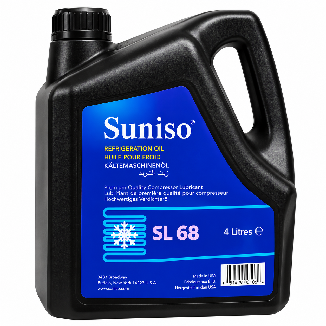 Aceite polioléster SUNISO SL-68 4 litros WIGAM