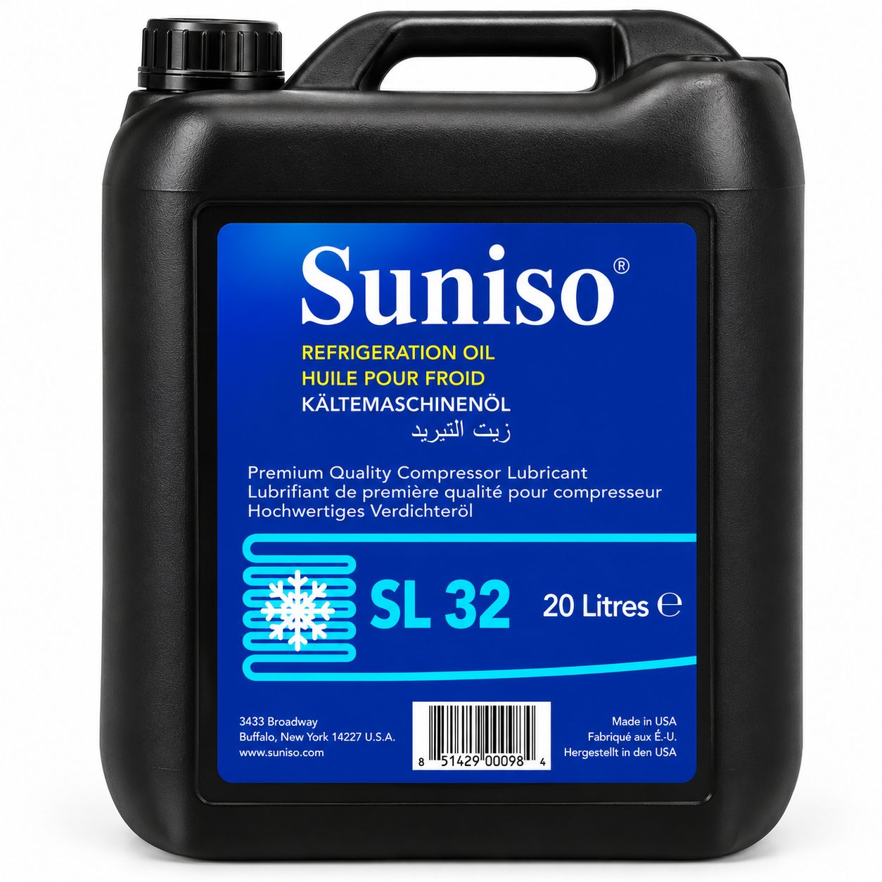 Aceite polioléster SUNISO SL-32 20 litros WIGAM